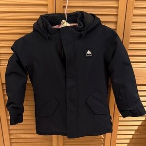 Burton Kids Black snowboard Jacket (TD Parka)